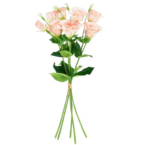 Produkt Kwiaty sztuczne Eustoma Lisianthus różowe 52cm 5 szt
