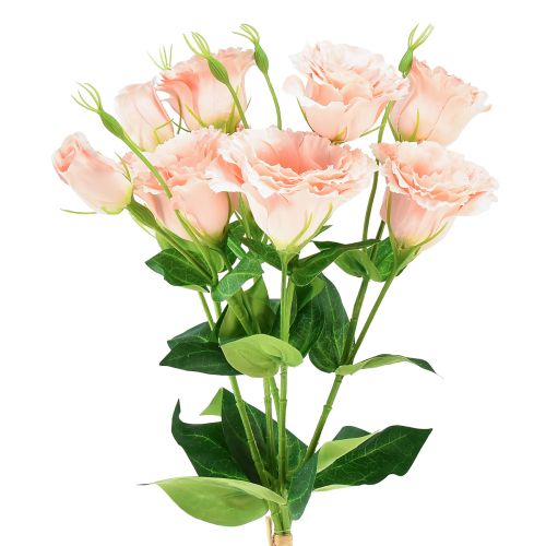 Produkt Kwiaty sztuczne Eustoma Lisianthus różowe 52cm 5 szt
