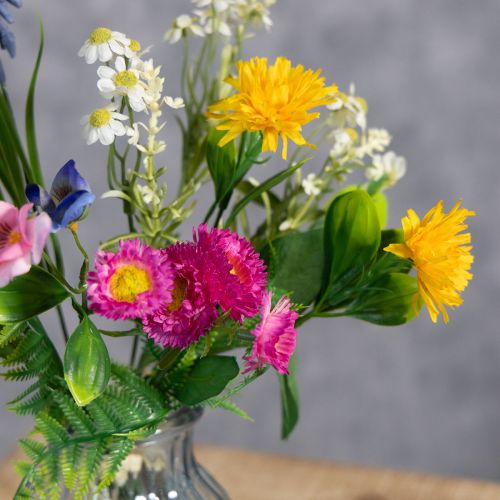 Produkt Bukiet ze sztucznych kwiatów, wiosenna dekoracja do salonu i biura, 37 cm