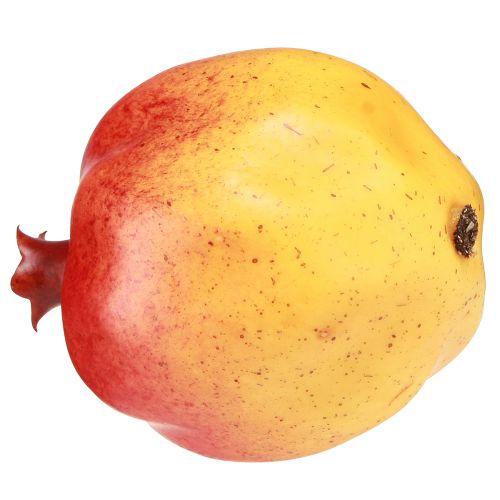 Produkt Sztuczny owoc granatu sztuczny czerwony żółty 9×11cm