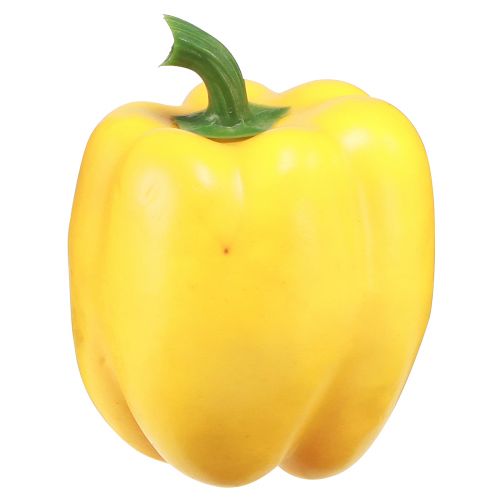 Produkt Manekin spożywczy, dekoracja, warzywa, papryka, żółty, wys. 10 cm