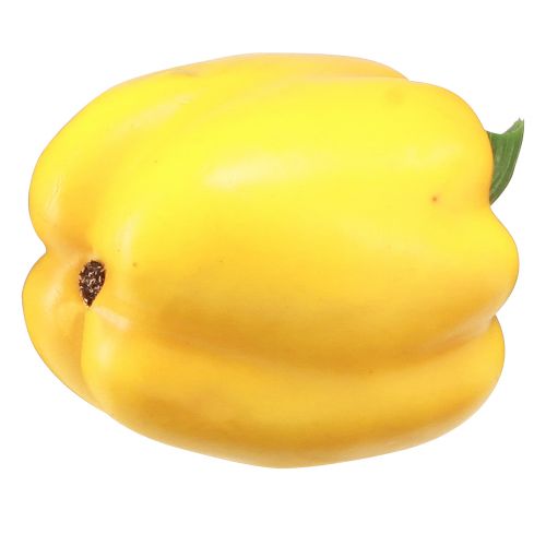 Produkt Manekin spożywczy, dekoracja, warzywa, papryka, żółty, wys. 10 cm