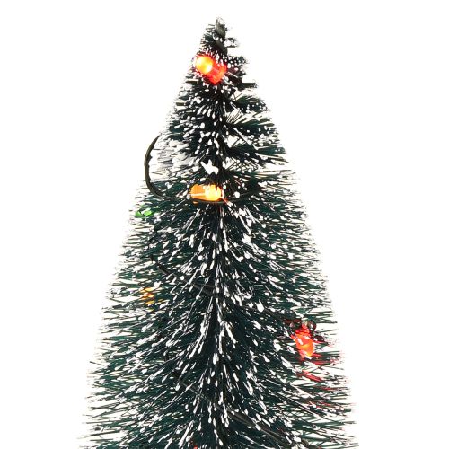Produkt Choinka świąteczna LED mini sztuczna na baterie 16cm 2szt