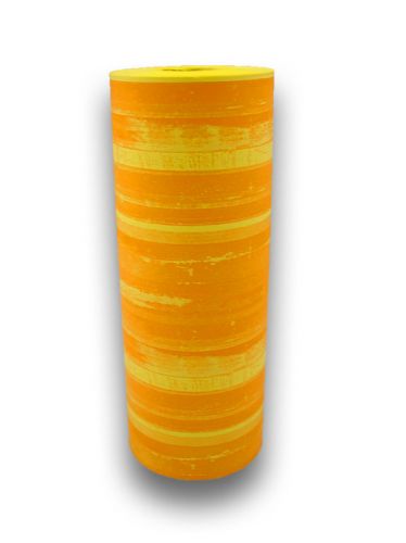 Floristik24 Papier mankietowy 37,5cm 100m żółto/pomarańczowy
