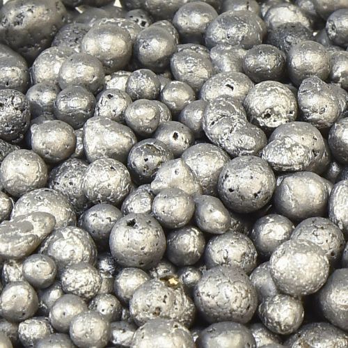 Produkt Metaliczne koraliki dekoracyjne antracytowy granulat dekoracyjny okrągły 4-8mm 1l