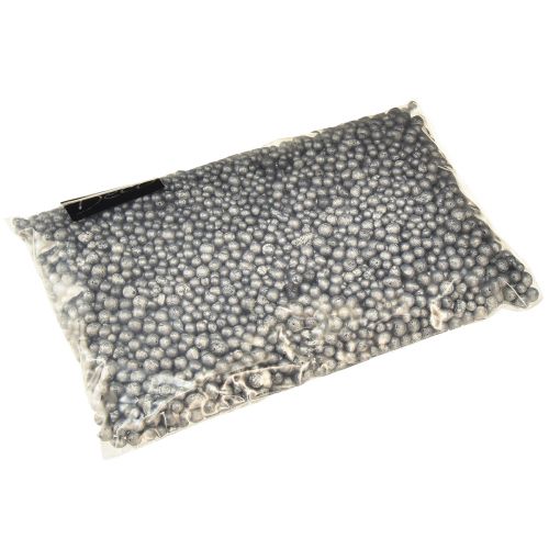 Produkt Metaliczne koraliki dekoracyjne antracytowy granulat dekoracyjny okrągły 4-8mm 1l