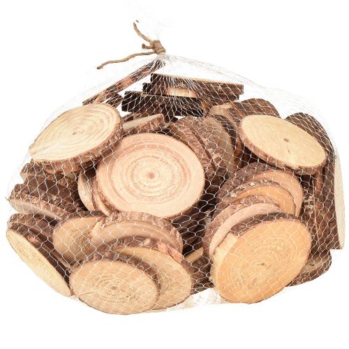 Produkt Mini drewniane krążki ozdobne krążki drzewne naturalne Ø5-7cm