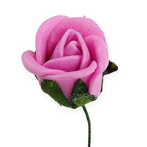 Produkt Mini Róże piankowe Ø 1,5cm jasnofioletowe 72szt