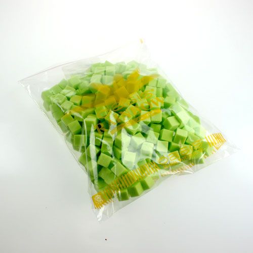 Floristik24 Mokra Pianka Mini Kostki Zielone 300szt