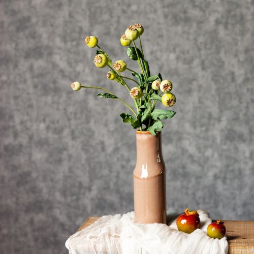 Produkt Bukiet sztucznych maków, realistyczne kwiaty do dekoracji wnętrz, 61 cm, 3 sztuki