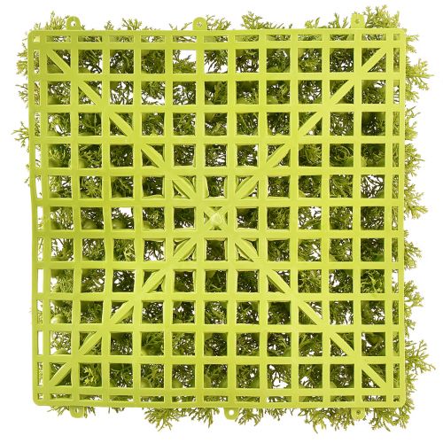 Produkt Mata ze sztucznego mchu – idealna do obrazka z mchem w kolorze jasnozielonym 25×25cm