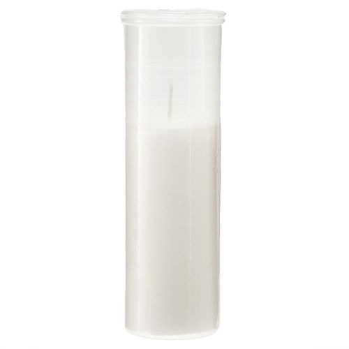 Świece uzupełniające do zniczy białe 84h W17cm 5 szt