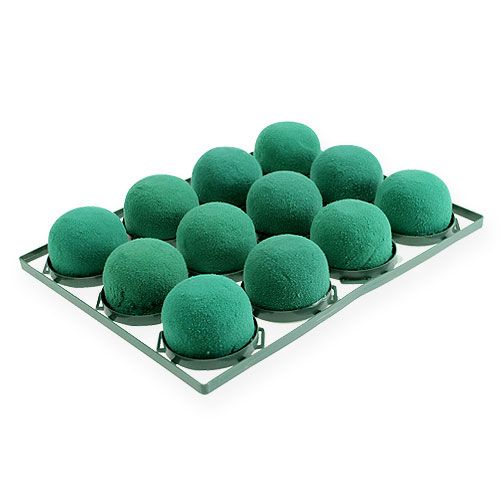 Produkt Stojak na kompozycję kwiatową z pianki kwiatowej mini dekoracja 5cm 12 szt