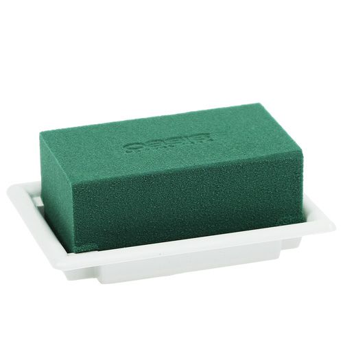OASIS® Table Deco Mini Plug-in Foam Brick 13cm×9cm×5cm 16szt.