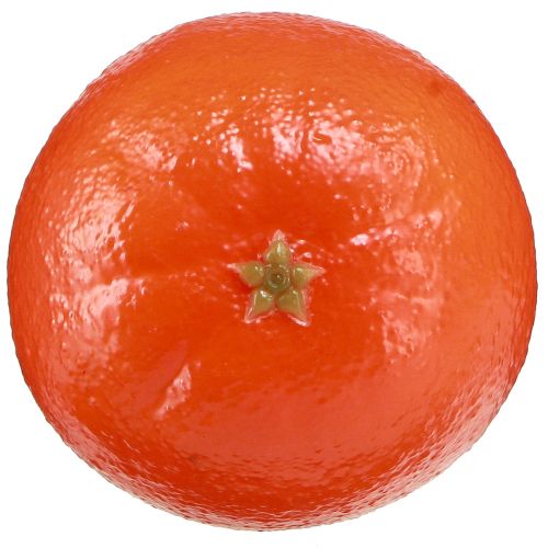 Produkt Pomarańczowe sztuczne owoce dekoracyjne Sztuczne owoce Ø8cm 4 sztuki