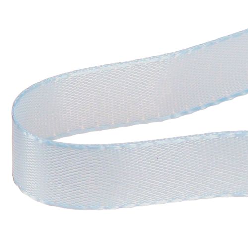 Produkt Wstążka dekoracyjna wstążka prezentowa jasnoniebieska wstążka niebieska krawędź 15mm 3m 10 szt.