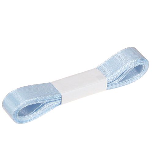 Produkt Wstążka dekoracyjna wstążka prezentowa jasnoniebieska wstążka niebieska krawędź 15mm 3m 10 szt.