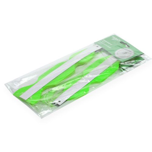Floristik24 Plaster miodu Papierowy kwiat zielony Ø40cm 4szt