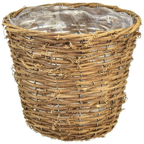 Produkt Kosz na rośliny Sadzarka doniczkowa naturalna winorośl Ø25cm W22,5cm