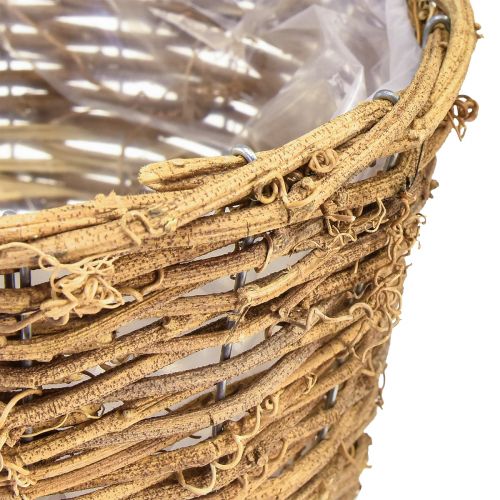 Produkt Kosz na rośliny Sadzarka doniczkowa naturalna winorośl Ø25cm W22,5cm