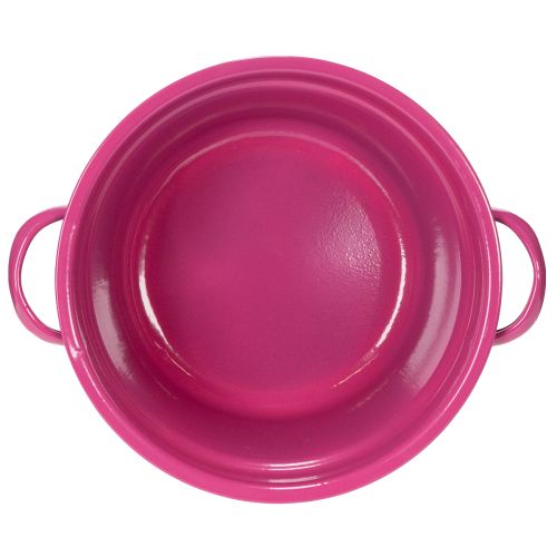 Produkt Doniczka metalowa, oryginalny design do eleganckich wnętrz i stylowej dekoracji, 17 cm, 3 sztuki