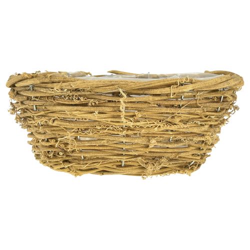 Produkt Miska na rośliny miska okrągła winorośli naturalna Ø23cm W9,5cm
