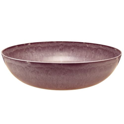 Produkt Elegancka fioletowa miska plastikowa 37x10,5 cm - uniwersalna do dekoracji - 3 sztuki