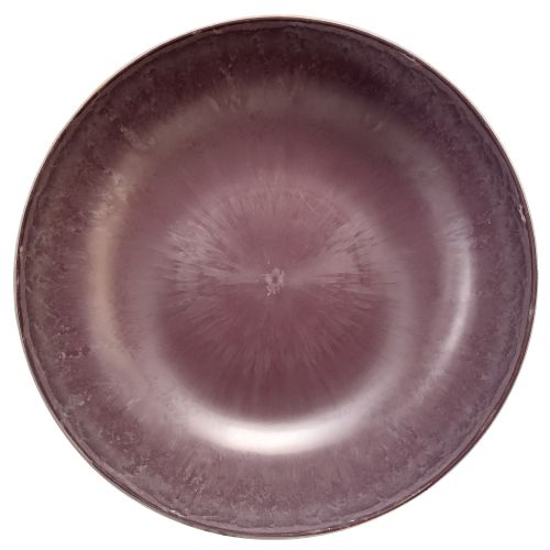 Produkt Elegancka fioletowa miska plastikowa 37x10,5 cm - uniwersalna do dekoracji - 3 sztuki