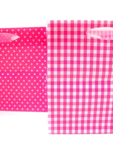 Floristik24 Torebka plastikowa 10,5x10,5cm 16 szt. w kolorze fuksji