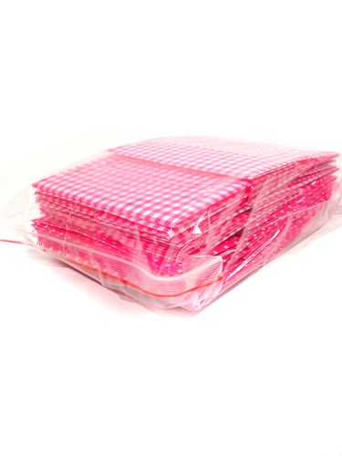 Floristik24 Torebka plastikowa 10,5x10,5cm 16 szt. w kolorze fuksji