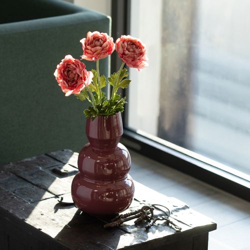 Produkt Sztuczny ranunculus jako bukiet do eleganckiej i łatwej w pielęgnacji dekoracji, 51 cm, 3 szt.