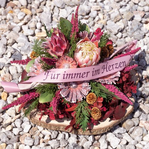 Produkt Rozeta Protea wrzos matowy Ø8-9cm 25 szt