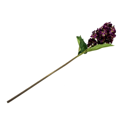 Floristik24 Sztuczna hortensja kłosowa purpurowa 74cm