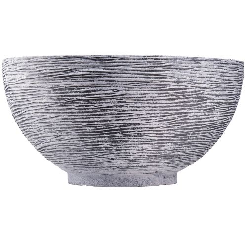 Produkt Miska okrągła miska do sadzenia szara czarna Ø45cm W22,5cm