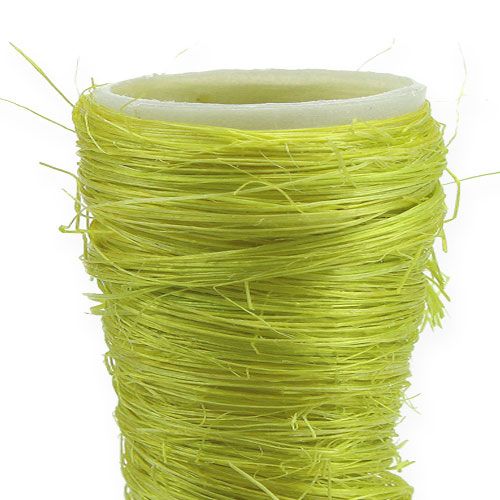 Floristik24 Worek sizalowy jasnozielony Ø4,5cm L60cm 5szt.