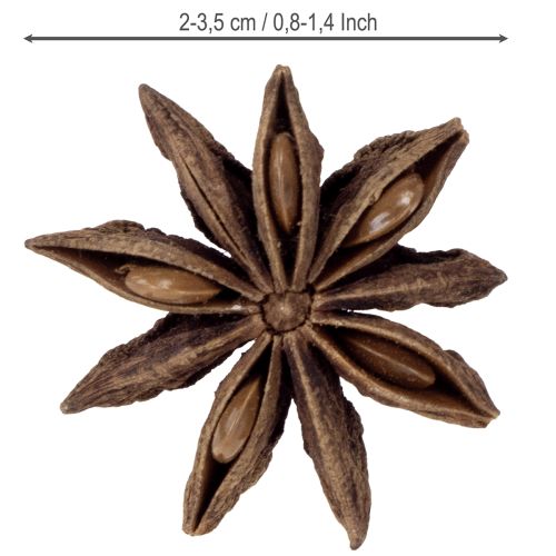 Produkt Ozdoby z anyżu gwiaździstego, naturalne dekoracje, suszony anyż 500g