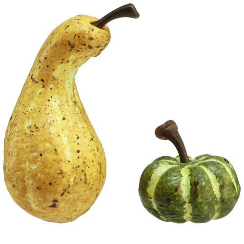 Produkt Dekoracja rozproszona dekoracja jesienna dynie żółtozielona Ø2–4,5cm 12 szt
