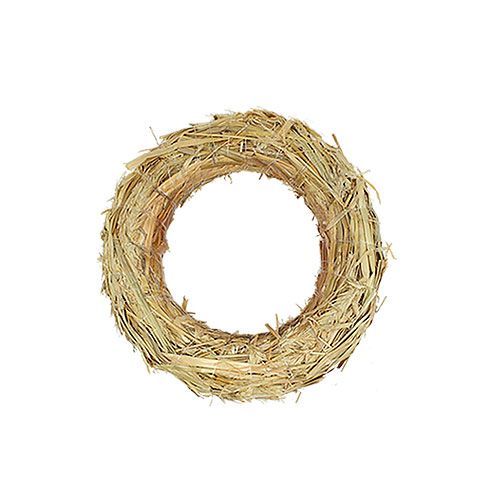 Floristik24 Wianek słomiany krążki słomkowe 50/10cm
