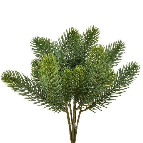 Floristik24 Gałązki jodły Sztuczna jodła zielona 32cm 6 szt