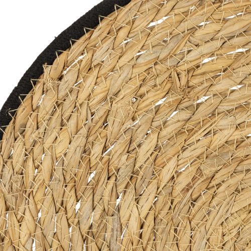 Produkt Podkładka na stół, z trawy sitowej, okrągła, Ø35 cm, 4 sztuki