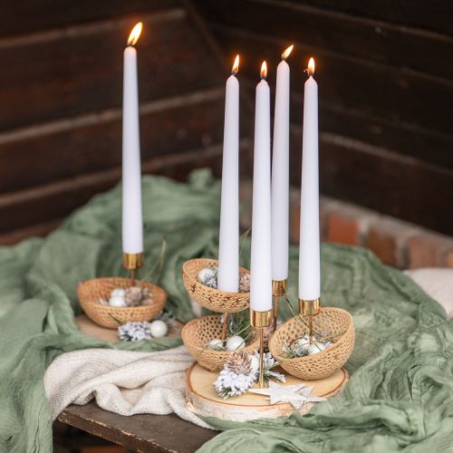 Produkt Suszone owoce dzwonek wybielony pogrzebowy florystyka 8,5-11 cm 10 szt