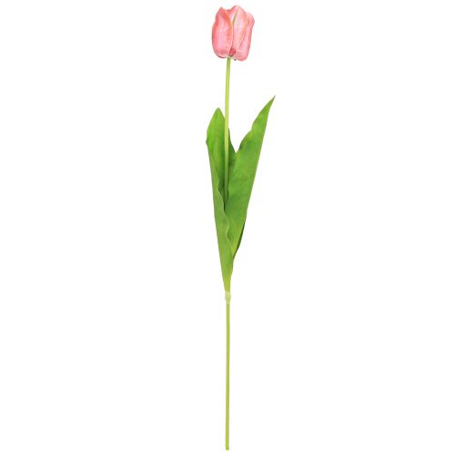 Produkt Tulipan sztuczny kwiat czerwony, pomarańczowy sztuczny wiosenny kwiat W67cm