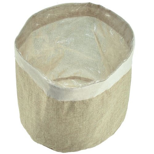 Produkt Kosz do sadzenia z juty Naturalne przybory Ø28cm W25cm 3szt