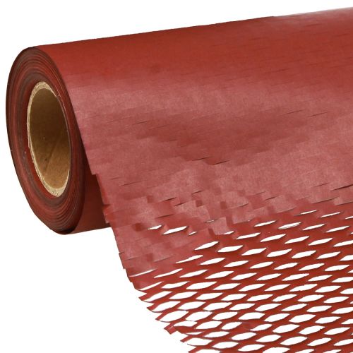 Produkt Papier do pakowania o strukturze plastra miodu, ciemnoczerwony, szer. 50,5 cm, dł. 2500 cm
