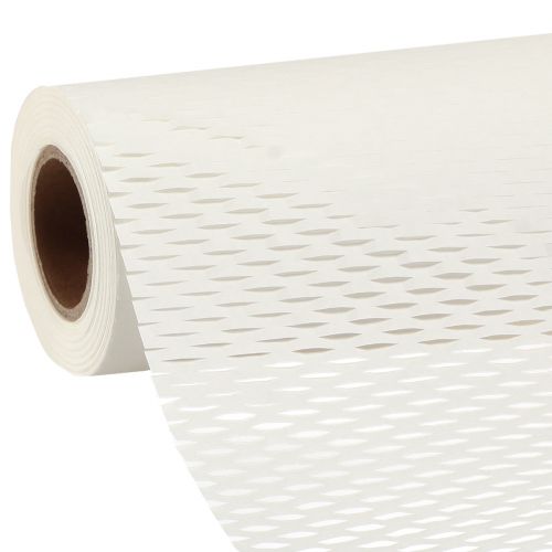 Produkt Papier do pakowania o strukturze plastra miodu w kolorze białym, szer. 50,5 cm, dł. 2500 cm