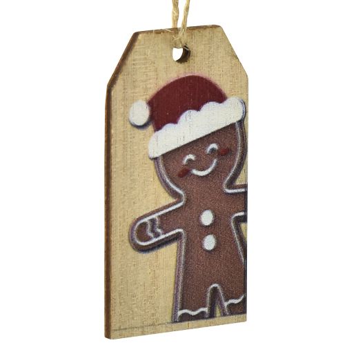 Produkt Zawieszki świąteczne Tagi upominkowe Świąteczne 6cm 6szt