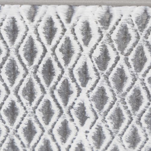 Miska cynkowa z wzorem diamentowym 30cm×18cm wys. 15cm | Floristik24.pl