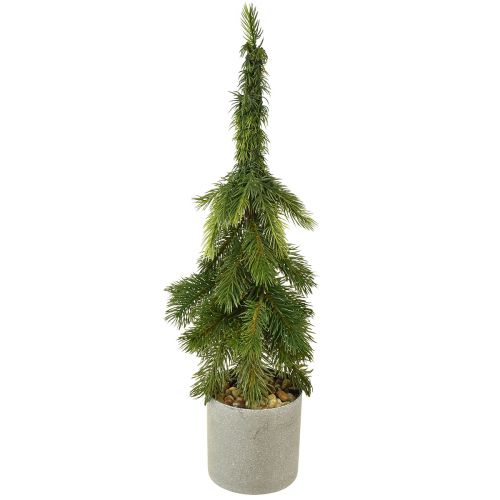 Sztuczna choinka w zielonej doniczce 55cm