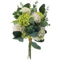 Floristik24 Bukiet ze sztucznych kwiatów, śnieżka, eukaliptus, sztuczny 45cm