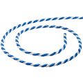 Floristik24 Sznurek niebiesko-biała wstążka prezentowa sznurek ozdobny wstążka 25m